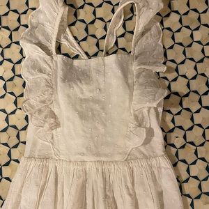 Gap Kids White Eyelet Maxi Sundress size 10